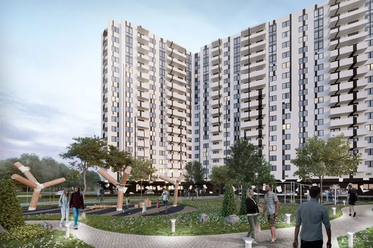 ЖК Home & Park Comfort House прибудинкова територія