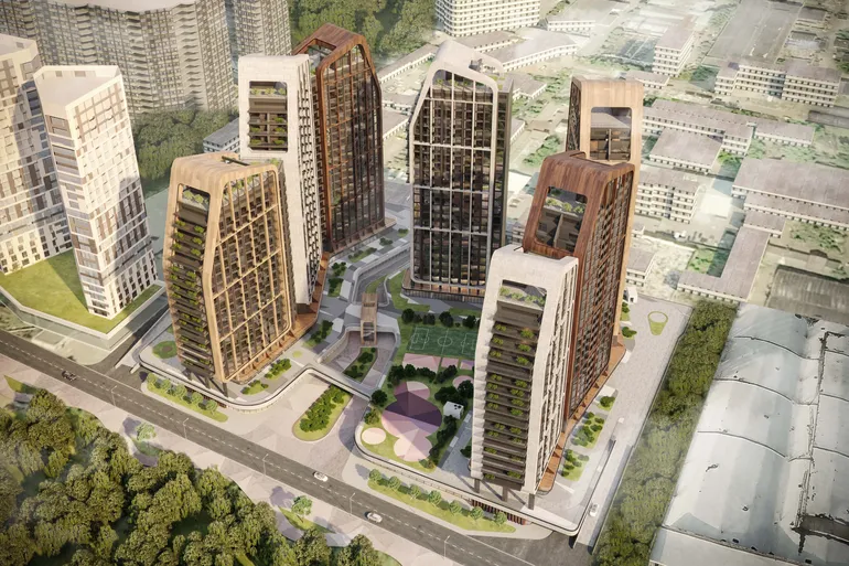 ЖК Poetica. Вид сверху