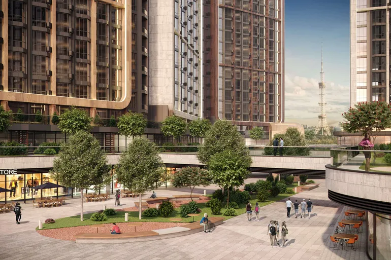 ЖК Poetica. Внутренний двор