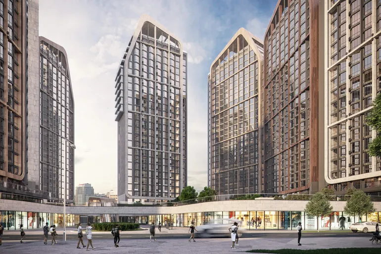 ЖК Poetica. Стилобат