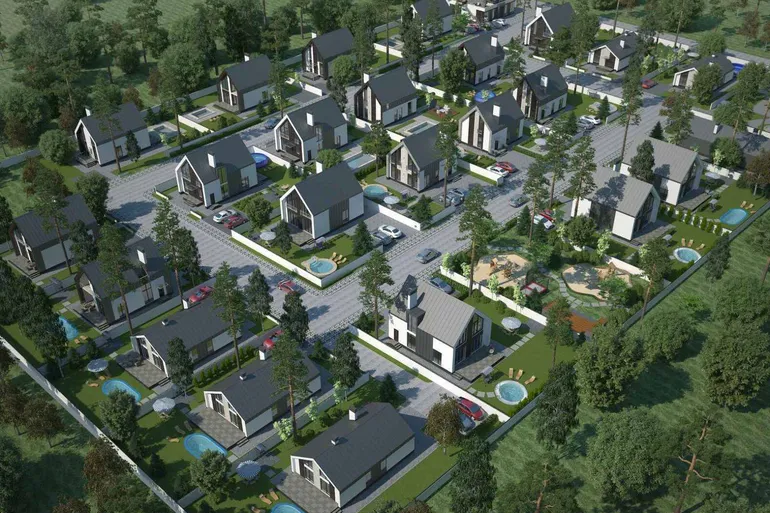 КГ Oklahoma Cottage Town