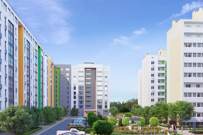 ЖК Пионерский квартал двор