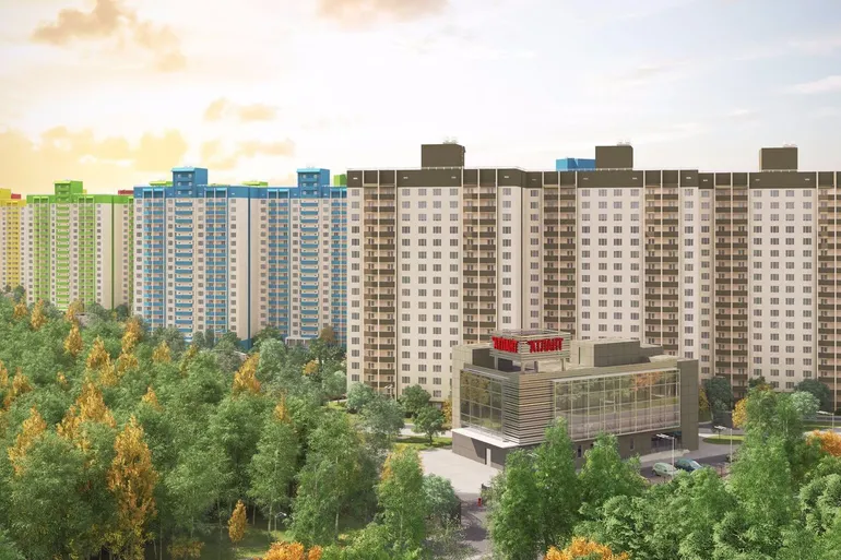 ЖК Олимпийский вид домов