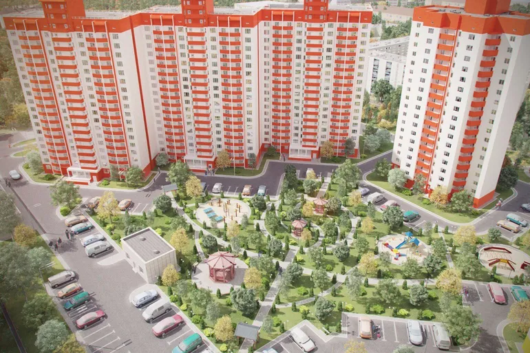 ЖК Олимпийский придомовая территория