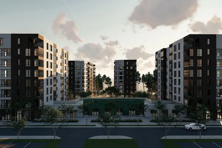 ЖК GREENHOUSE CITY. Панорама