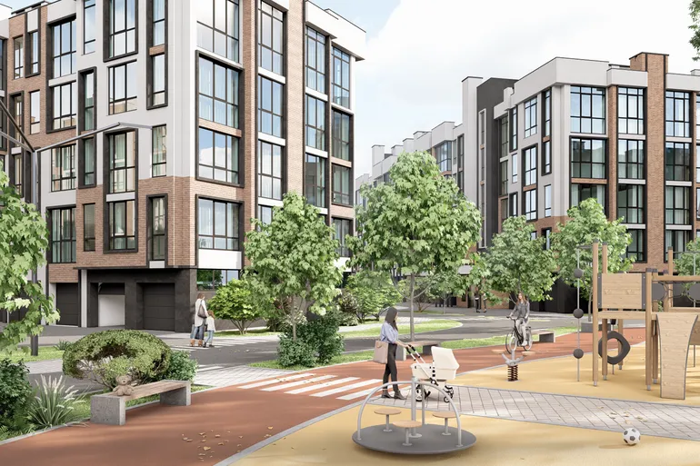 ЖК Пионерский квартал двор