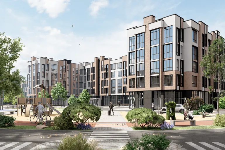 ЖК Пионерский квартал двор