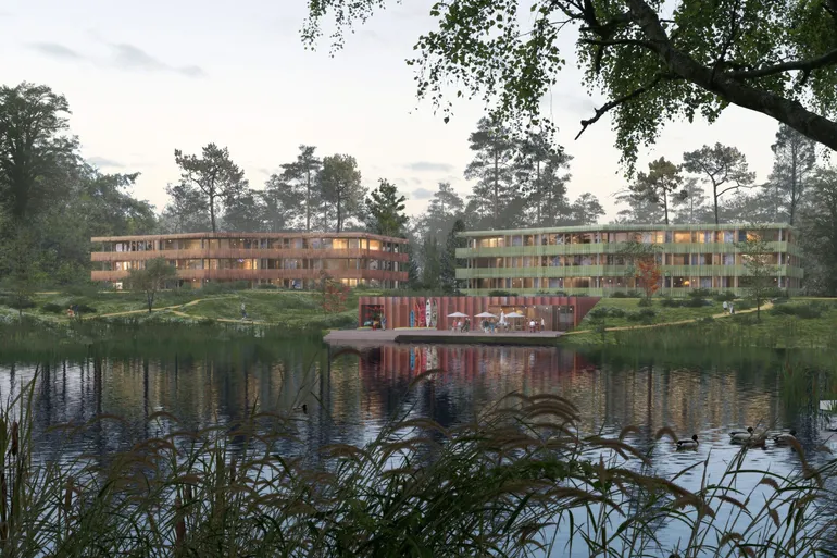 ЖК O2 City Village озеро