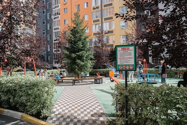 ЖК Синергія-2 територія