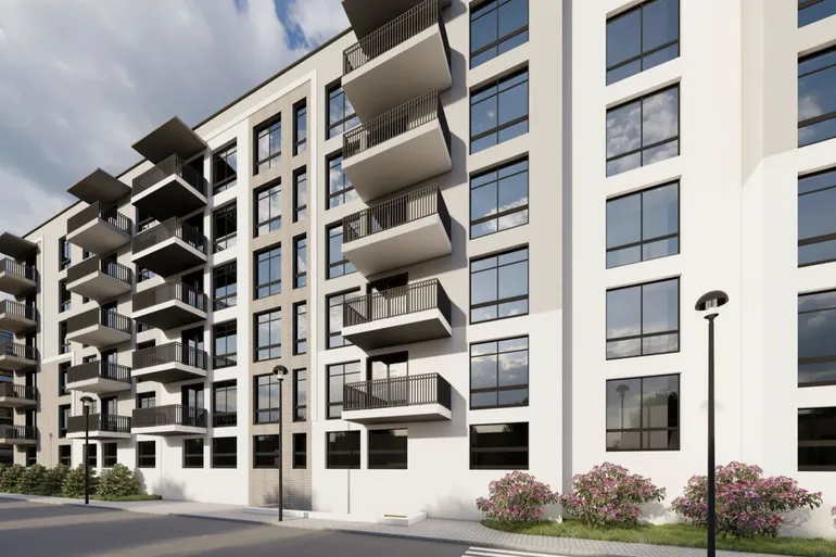 ЖК Falcon City фасад будинку