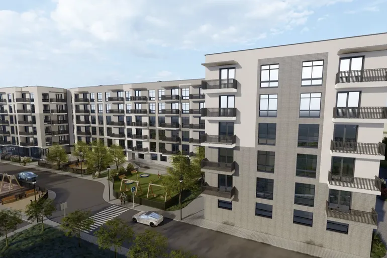 ЖК Falcon City прибудинкова територія