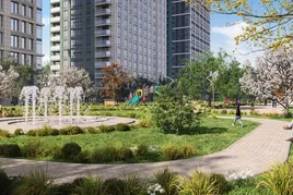 ЖК Central Hills придомовая территория