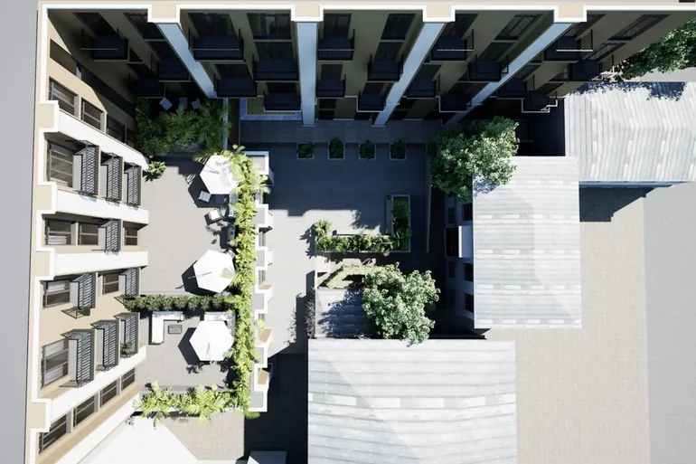 Пространство на Ришельевской генплан