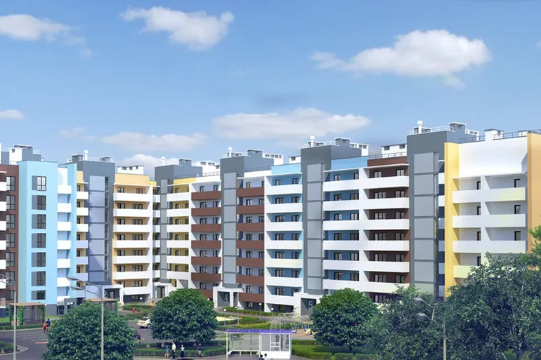 ЖК Украинка фасад