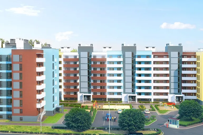 ЖК Украинка внутренний двор