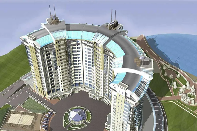 ЖК Підкова-Стугна вид зверху