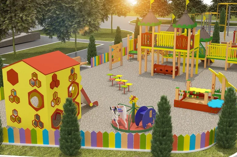 ЖК Традиция детская площадка