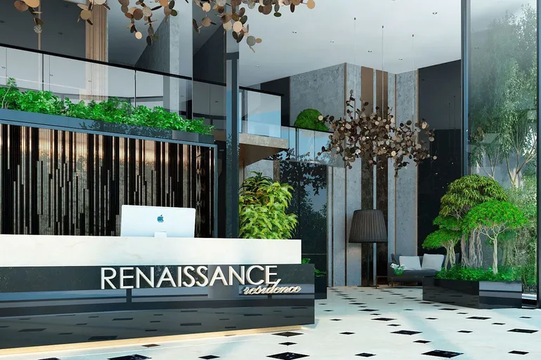 ЖК Renaissance Residence холл