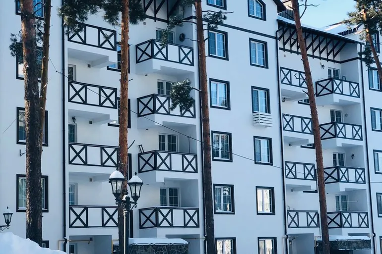 ЖК DESNA residence вид зимой