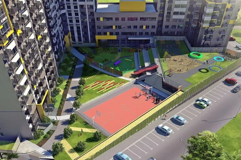 ЖК Campus територія