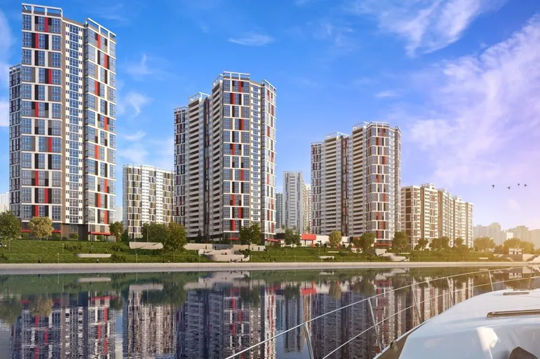 ЖК Русанівська Гавань будинки