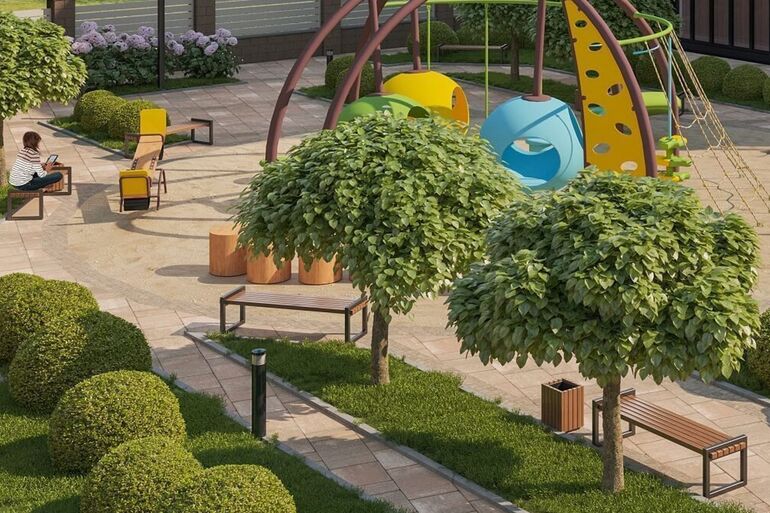 ЖК Kolibri детская площадка