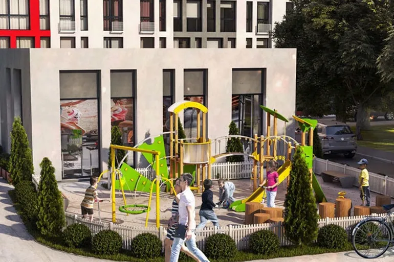ЖК Науки 58 дитячий майданчик