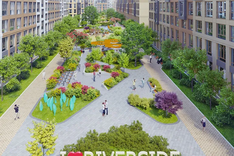 ЖК Riverside паркова зона