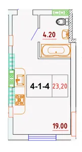 4-1-4