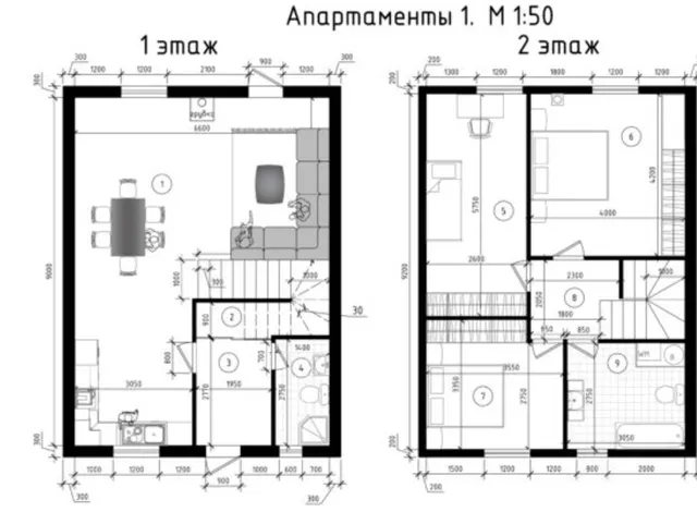 Gatne 2 (апартаменти 1)