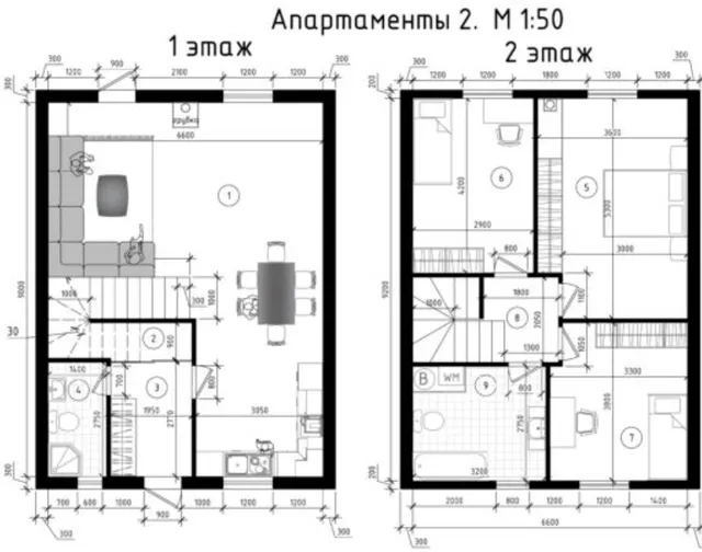 Gatne 2 (апартаменти 2)