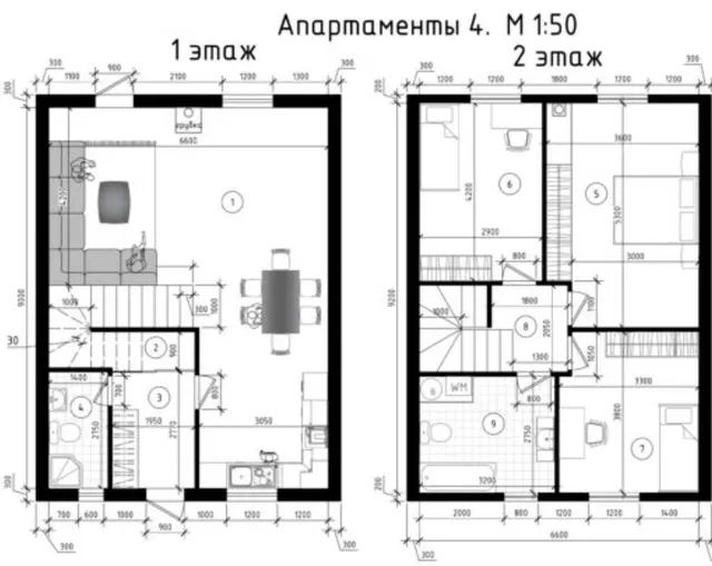 Gatne 2 (апартаменти 4)