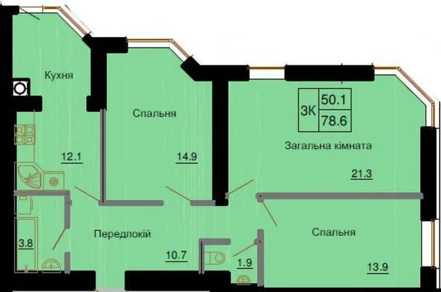 3К