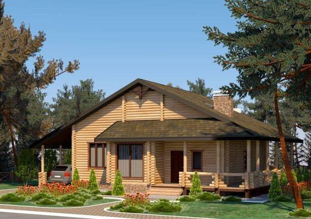 Проект Мансардный дом