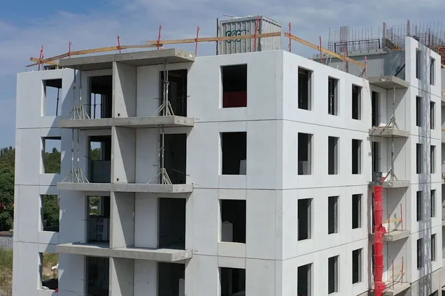В Ірпені використовують нову технологію для швидкого будівництва будинків