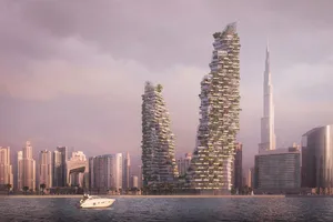 Природа в мегаполисе: в Дубае построят небоскребы с вертикальным лесом. Фото