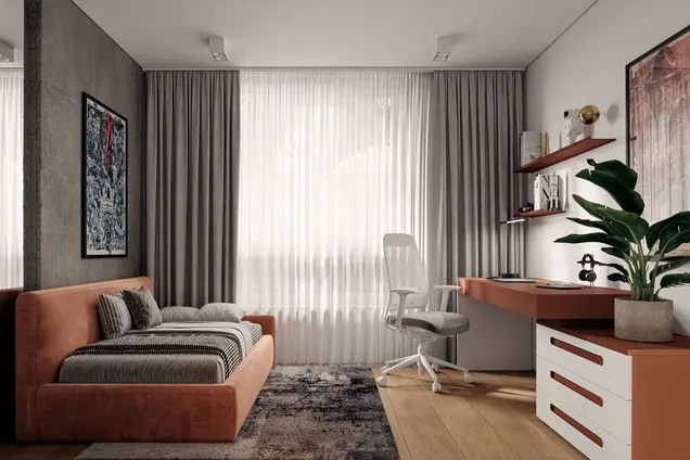 В Greenville Park продається дворівнева квартира з візуалізацією дизайнерського ремонту