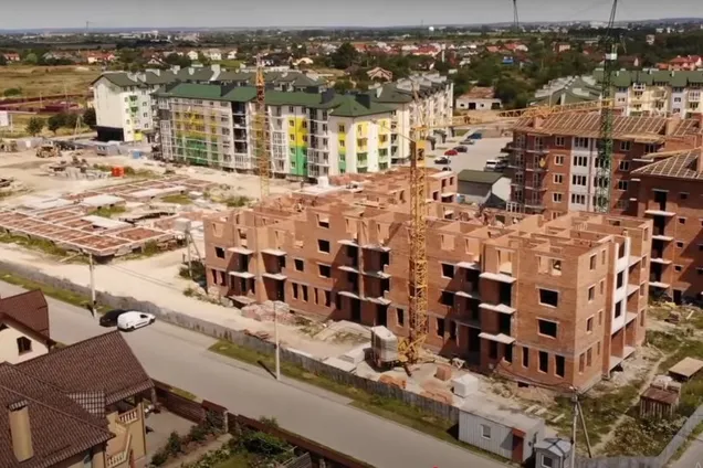 В Сокольниках под Львовом строят жилья больше, чем во всем городе