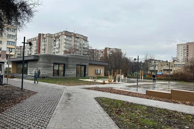 Во Львове наконец достроили школу с помощью 3D-печати