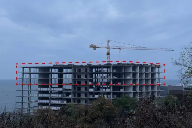 Одеська влада визнала незаконність будівництва на Ланжероні