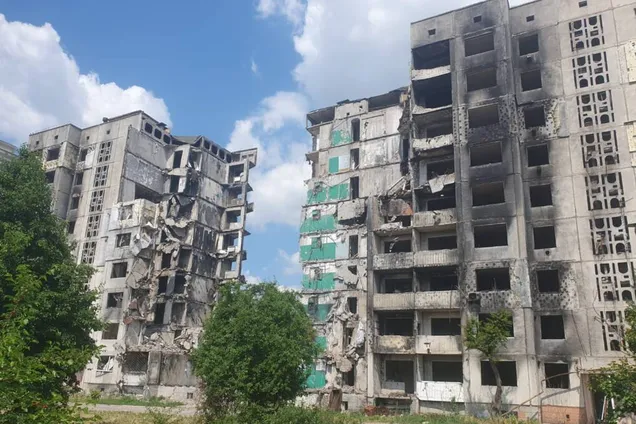 В центрі Бородянки побудують новий будинок замість знищеної дев’ятиповерхівки