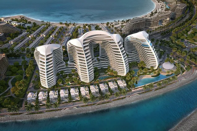 Архітектори Zaha Hadid спроєктували комплекс з 40-метровою аркою в ОАЕ. Фото