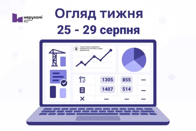 Кто, что и где строит, и почему не сдали в эксплуатацию: обзор недели (25–29 августа)