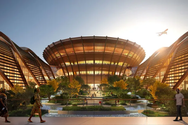 Zaha Hadid Architects строит мегааэропорт в Эфиопии