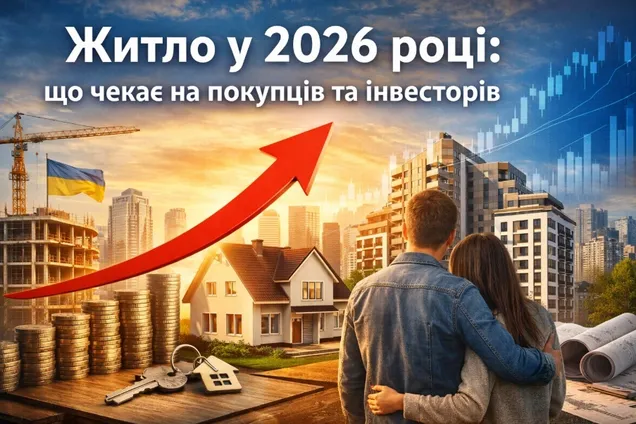 Житло у 2026 році: що чекає на покупців та інвесторів