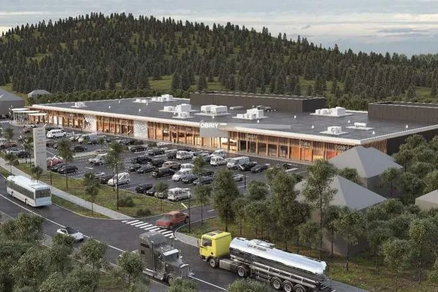 Біля Буковелю побудували новий торговий центр