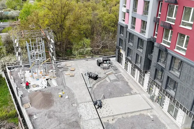 У новому ЖК у Києві стартували роботи над дитячою зоною